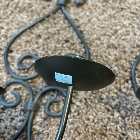 Set Of Two Wall Hanging Taper/Peg Light Candle Holders VG Condition - Picture 4 of 8